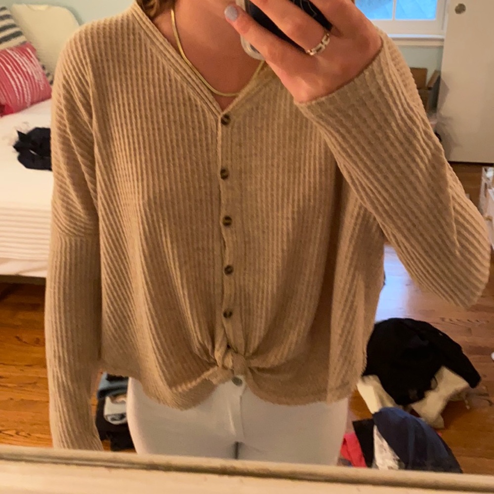 Brown urban outfitters top